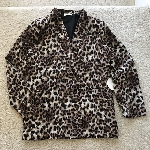 Leopard Print Blazer - Picture 6 of 6